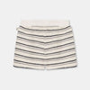 My Little Cozmo Shorts in Weiss mit grauen und dunkelgrauen Streifen bei Yay Kids