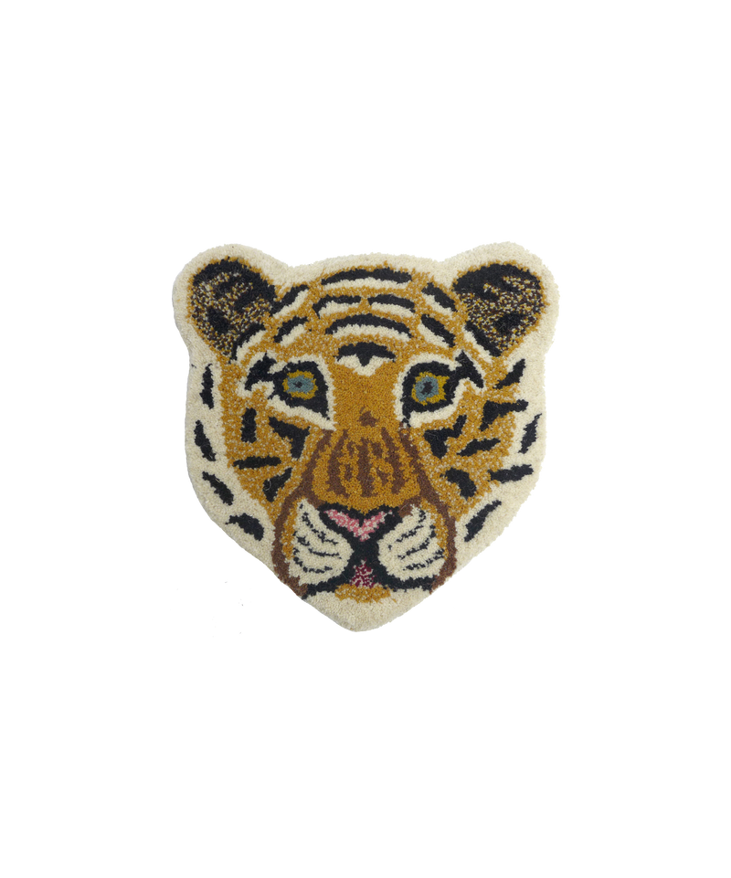 Doing Goods Cloudy Tiger Cub Rug Deko Teppich klein Kinderzimmer bei Yay Kids