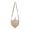 Donsje Amsterdam Kinder Tasche Pitta Pine Cone Champagne Metallic Leather bei Yay Kids