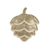 Donsje Amsterdam Wonda Hairclip Pine Cone Champagne Metallic Leather bei Yay Kids