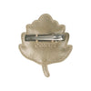 Donsje Amsterdam Wonda Hairclip Pine Cone Champagne Metallic Leather bei Yay Kids
