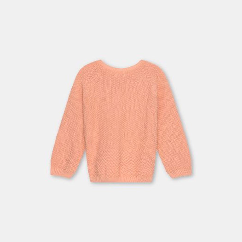 My Little Cozmo gestricktes Jäckchen in leichtem Orange bei Yay Kids