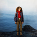 Faire Child Recycelte Kinder Regenjacke Aviator False Indigo bei Yay Kids