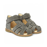 Angulus Kinder Wildleder Sandalen Khaki bei Yay Kids