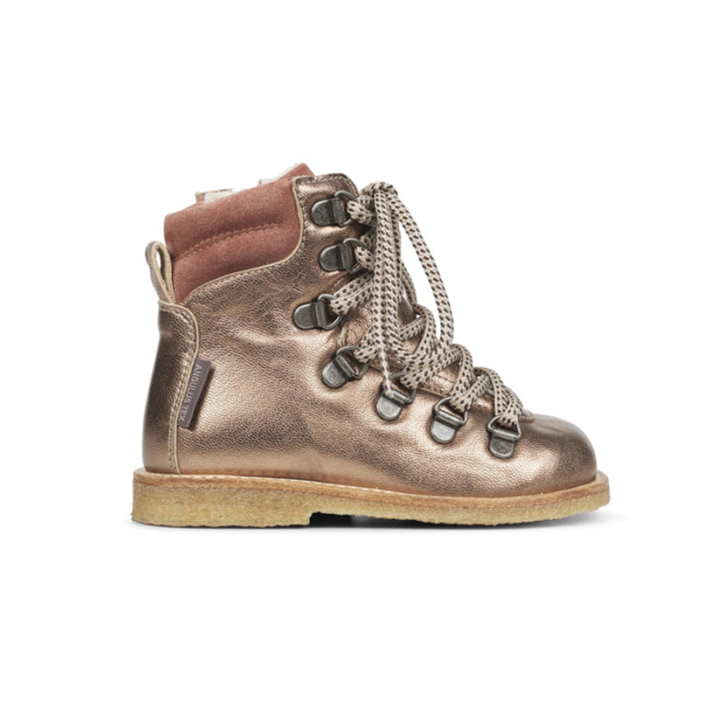 Angulus gefütterter Kinder Tex Winter Boot Make-up shine bei Yay Kids