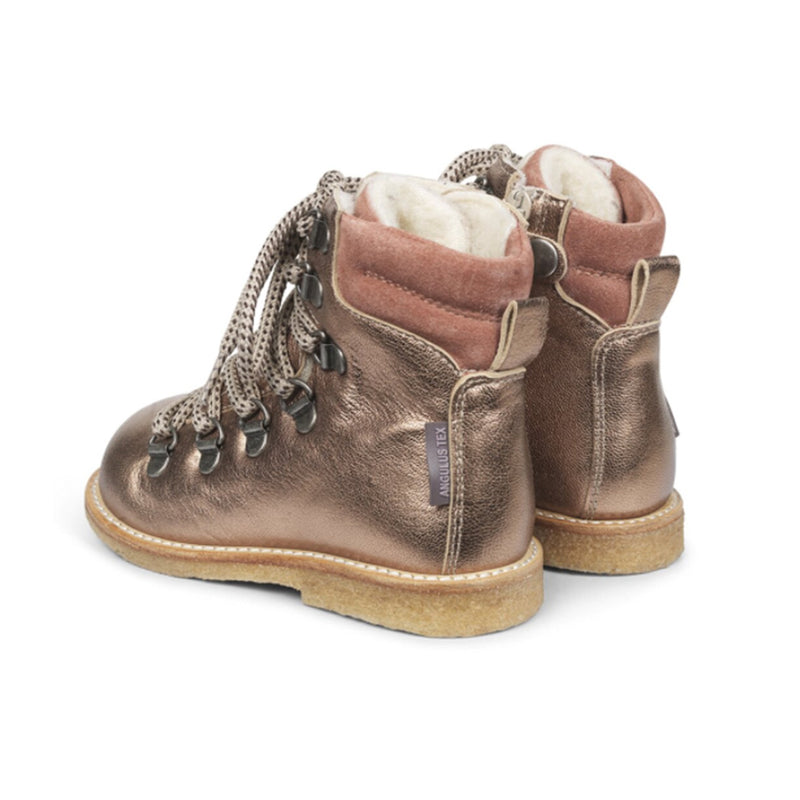 Angulus gefütterter Kinder Tex Stiefel Make-up shine bei Yay Kids