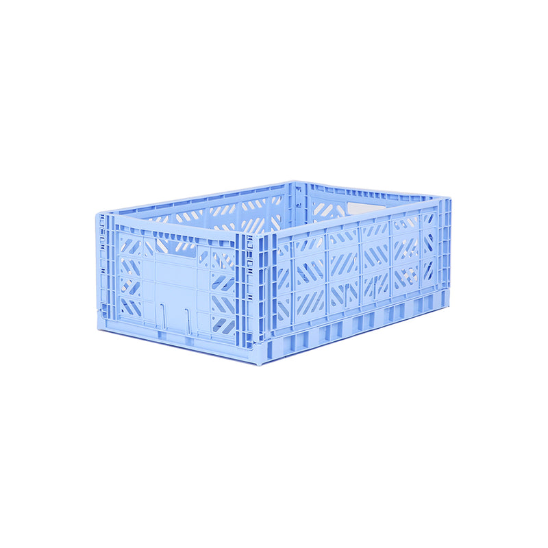 Ay-Kasa Aufbewahrungsboxen Folding Crate Maxi Baby Blue bei Yay Kids