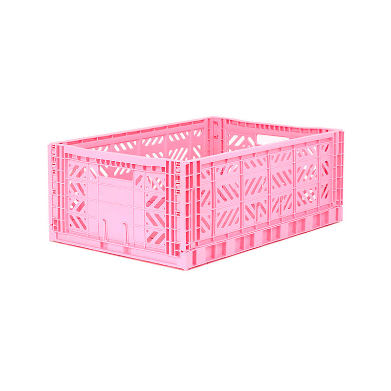 Ay-Kasa Aufbewahrungsboxen Folding Crate Maxi Baby Pink bei Yay Kids