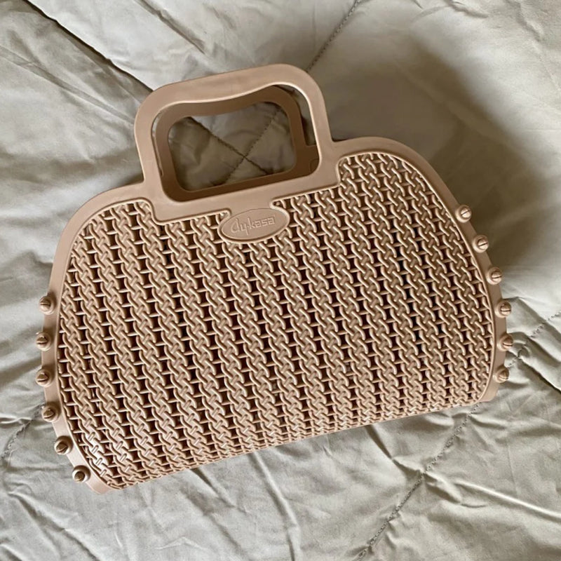 Ay-Kasa Mini Bag Warm Taupe Kinder Korb bei Yay Kids