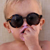 BabyMocs Baby Sonnenbrille rund Schildpatt bei Yay Kids