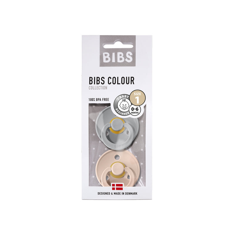 Bibs Schnuller 2er Pack Blush Cloud Grösse 1 0-6 Monate bei Yay Kids