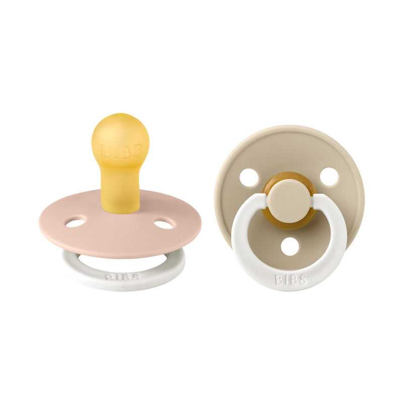 Bibs Baby Schnuller Blush Night & Vanilla Night 0-6 Monate bei Yay Kids