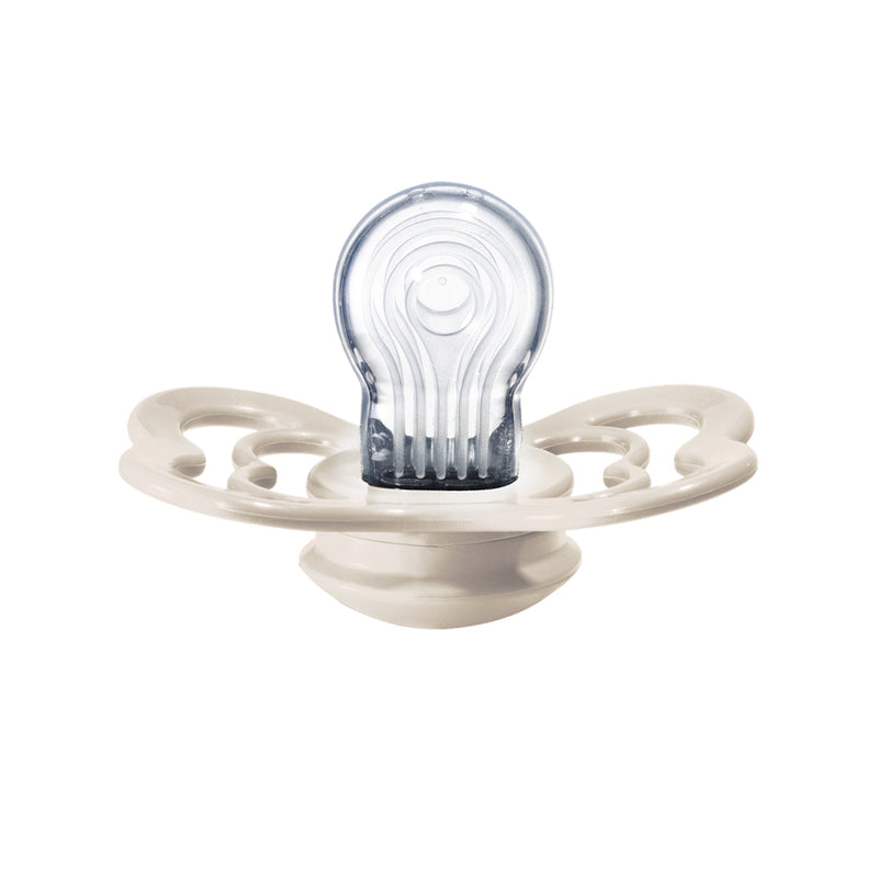 Bibs Supreme Schnuller 2er Pack Ivory Sage Grösse 2 bei Yay Kids