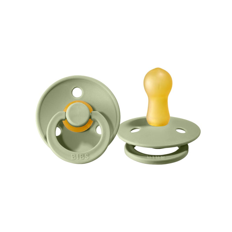 Bibs Schnuller 2er Pack Ivory Sage Grösse 2 bei Yay Kids