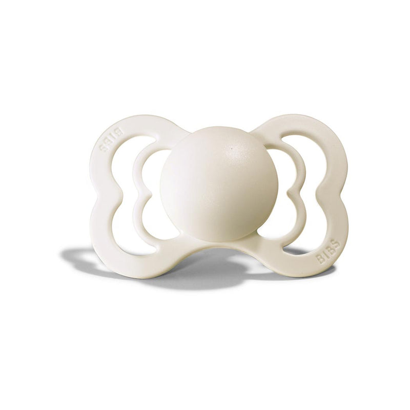 Bibs Supreme Schnuller 2er Pack Ivory Sage Grösse 2 bei Yay Kids