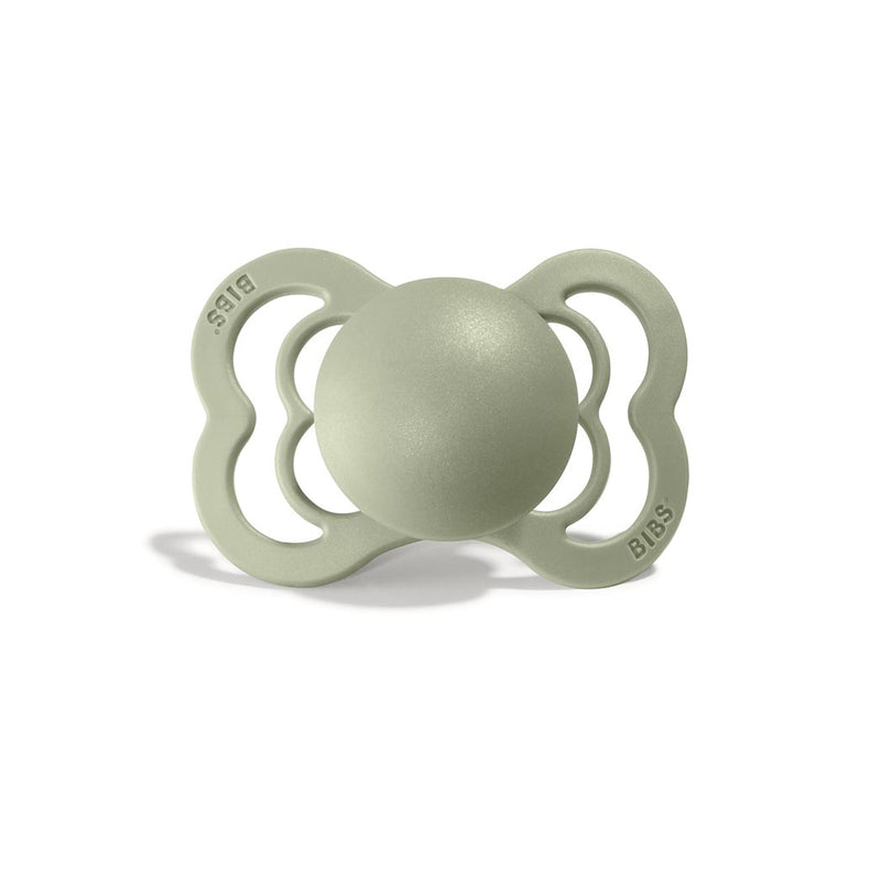 Bibs Supreme Schnuller 2er Pack Ivory Sage Grösse 2 bei Yay Kids