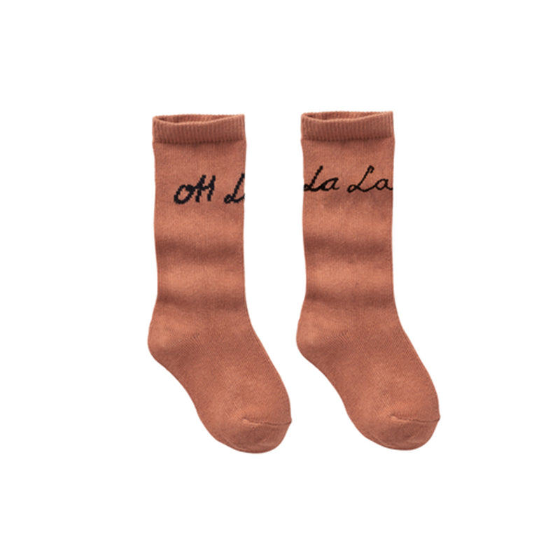 Sproet & Sprout Kinder Socken Oh Lala in Braun bei Yay Kids