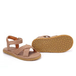 Donsje Amsterdam Kindersandalen Otis Taupe Leder bei Yay Kids