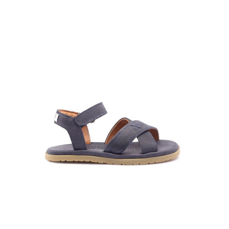 Donsje Amsterdam Kindersandalen Otis Blau Leder bei Yay Kids