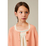 My Little Cozmo gestricktes Jäckchen in leichtem Orange bei Yay Kids