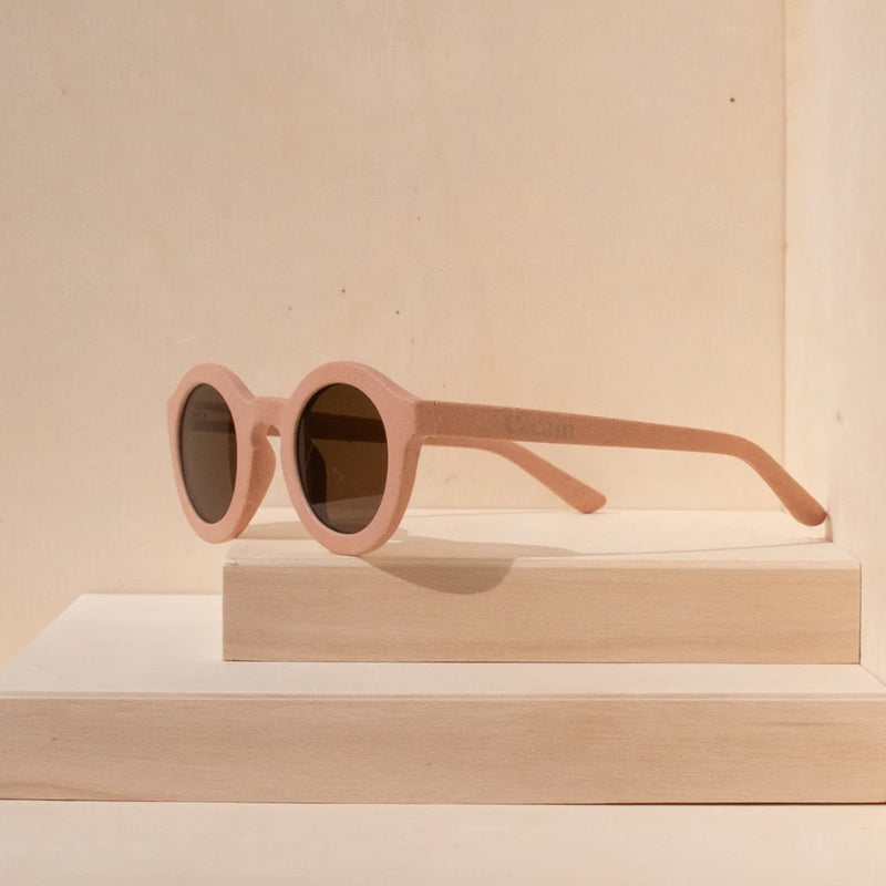Cream Eyewear Kindersonnenbrille rund Apricot bei Yay Kids