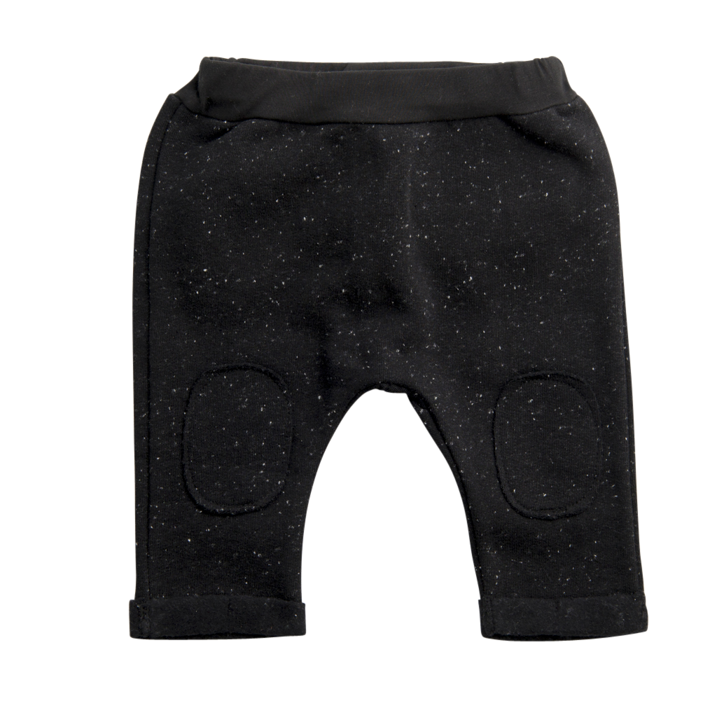Baby Trainer Hose Speckle Schwarz Yay Kids