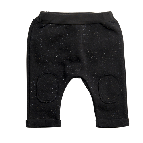 Baby Trainer Hose Speckle Schwarz Yay Kids