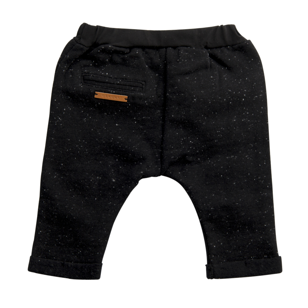 Baby Trainer Hose Speckle Schwarz Hinterseite Yay Kids