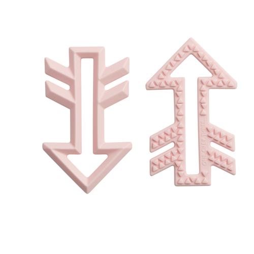 Baby Beissring Teether Arrow Pfeil Rosa Yay Kids