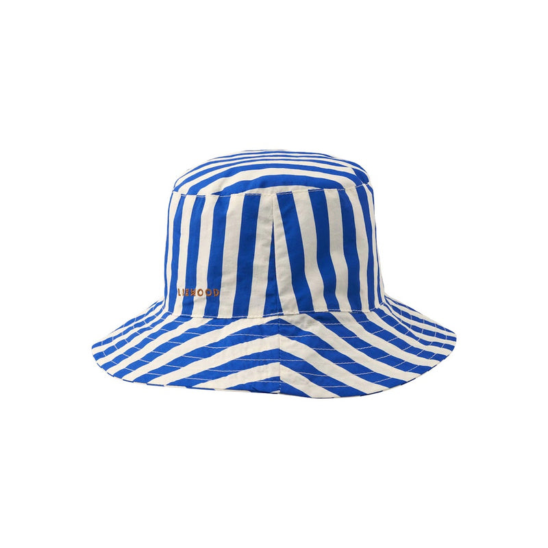 Liewood Baby Sonnenhut Damon Surf blue/Creme de la creme bei Yay Kids