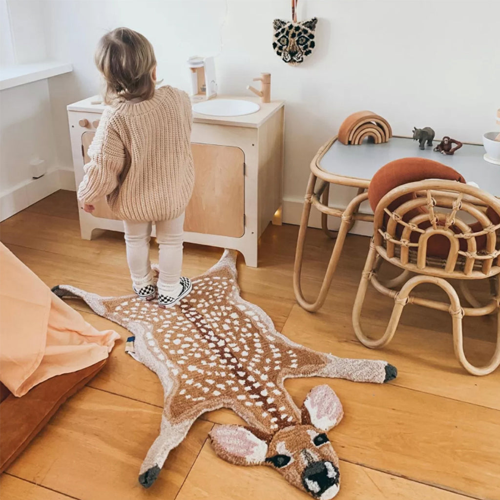 Doing Goods Francis Fawn Rug Small Deko Teppich bei Yay Kids