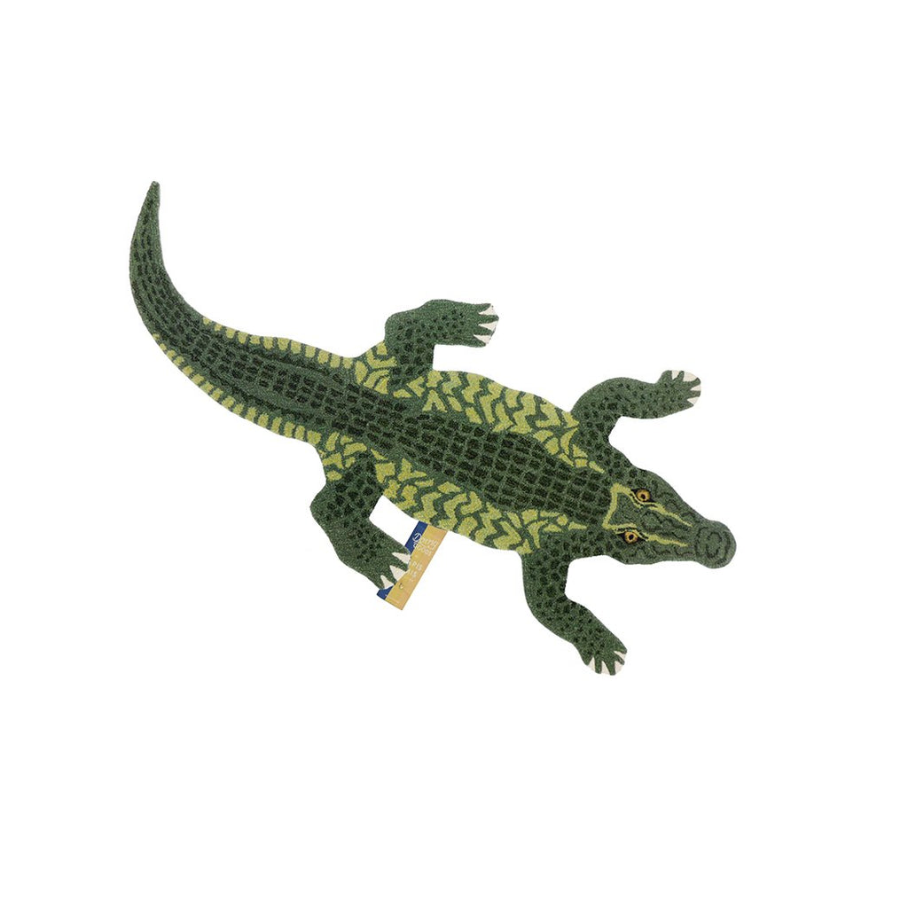 Doing Goods Coolio Crocodile Rug Large Deko Teppich bei Yay Kids