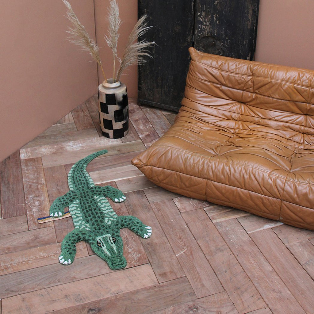 Doing Goods Coolio Crocodile Rug Small Kinderzimmer Teppich bei Yay Kids