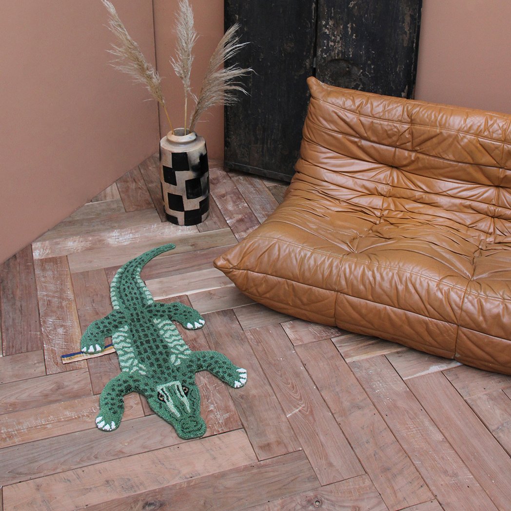 Doing Goods Coolio Crocodile Rug Small Kinderzimmer Teppich bei Yay Kids
