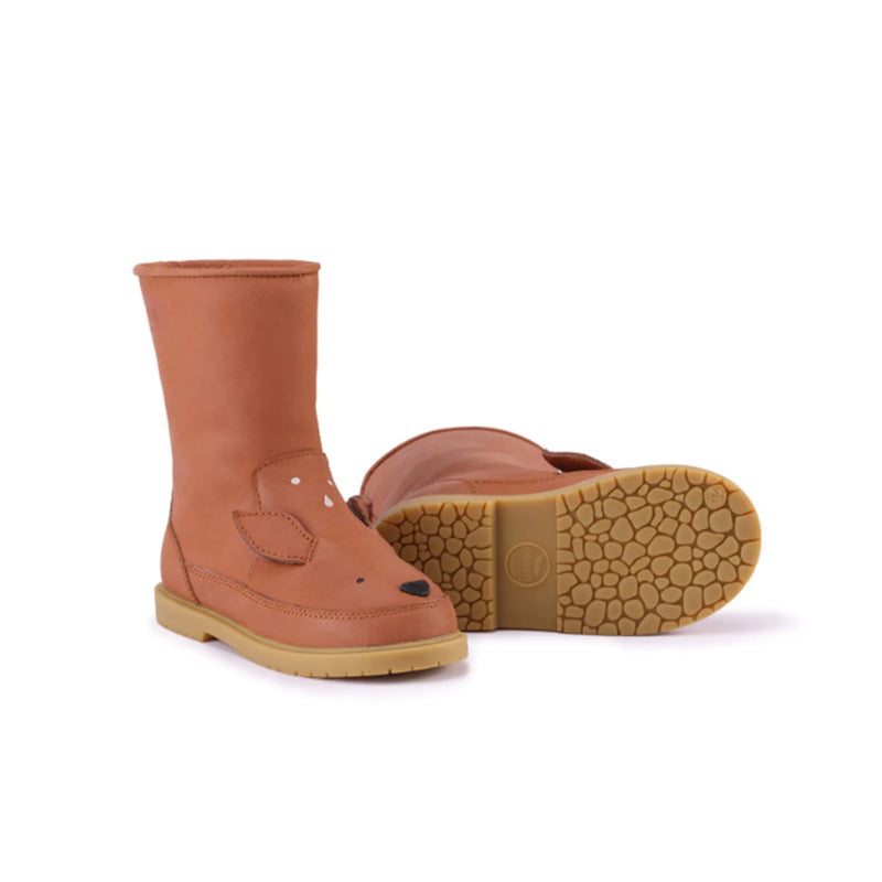 Donsje Amsterdam Gefütterte Kinderstiefel Wadudu Deer Sohle bei Yay Kids