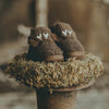 Donsje Amsterdam Baby Shoes Richy Lining Hazelnut Curly Faux Fur bei Yay Kids