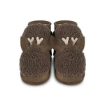 Donsje Amsterdam Baby Shoes Richy Lining Hazelnut Curly Faux Fur bei Yay Kids