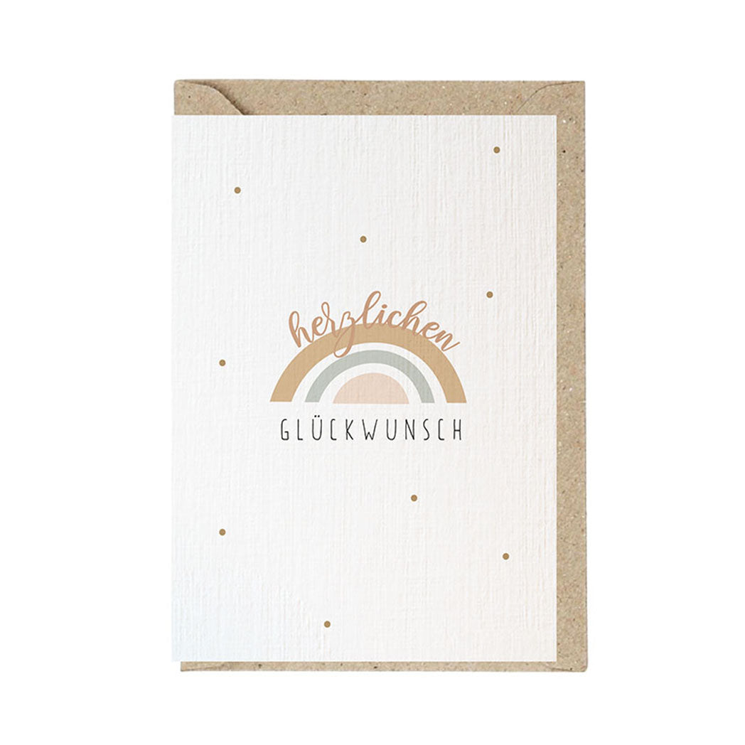 Emigrafikstudio Grusskarte Herzlichen Glückwunsch bei Yay …