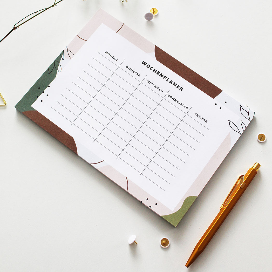 Emigrafikstudio Familien Wochenplaner Simple bei Yay Kids