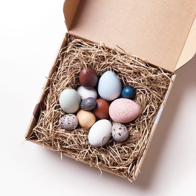 Moon Picnic Oster Holzeier A Dozen Bird Eggs bei Yay Kids