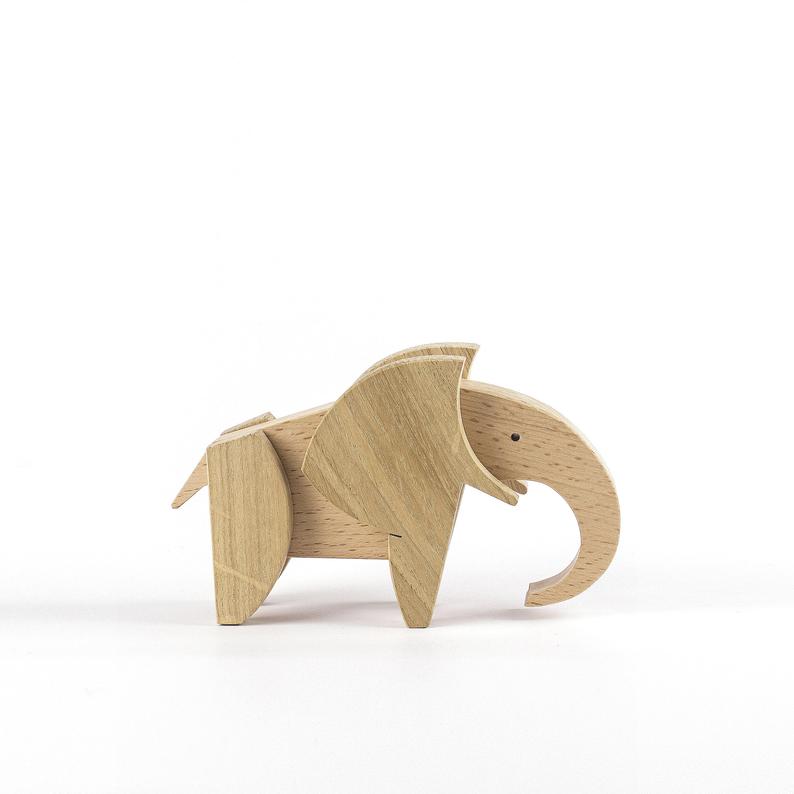Archabits Esnaf Holzspielzeug Elefant bei Yay Kids