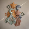 Mushie Baby Kuscheltuch Lovely Blanket Moon Roman Green bei Yay Kids