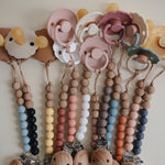 Mushie Baby Nuggikette Eva Sage bei Yay Kids