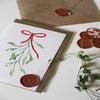 Emigrafikstudio Grusskarte mit Couvert Mistelzweig bei Yay Kids