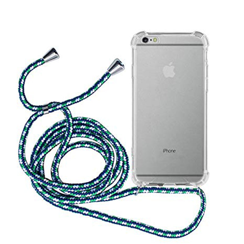iPhone Necklace Handykette Blau gemustert bei Yay Kids