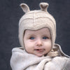 Huttelihut Baby Strickmütze Rabbit aus Alpaca Wolle bei Yay Kids