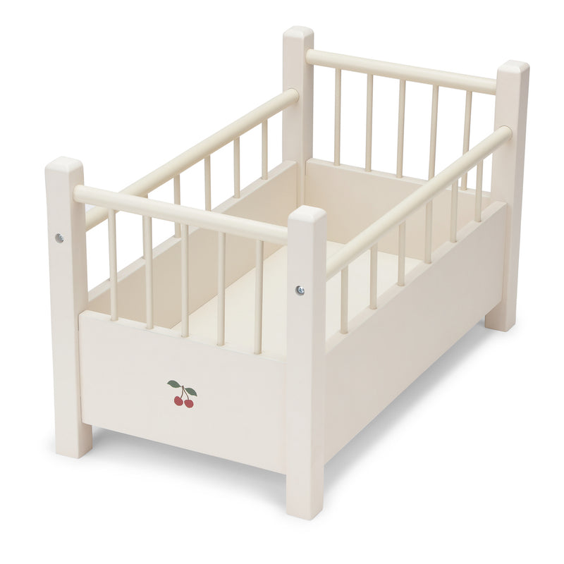 Konges Slojd Doll Bed Wood Ecru bei Yay Kids