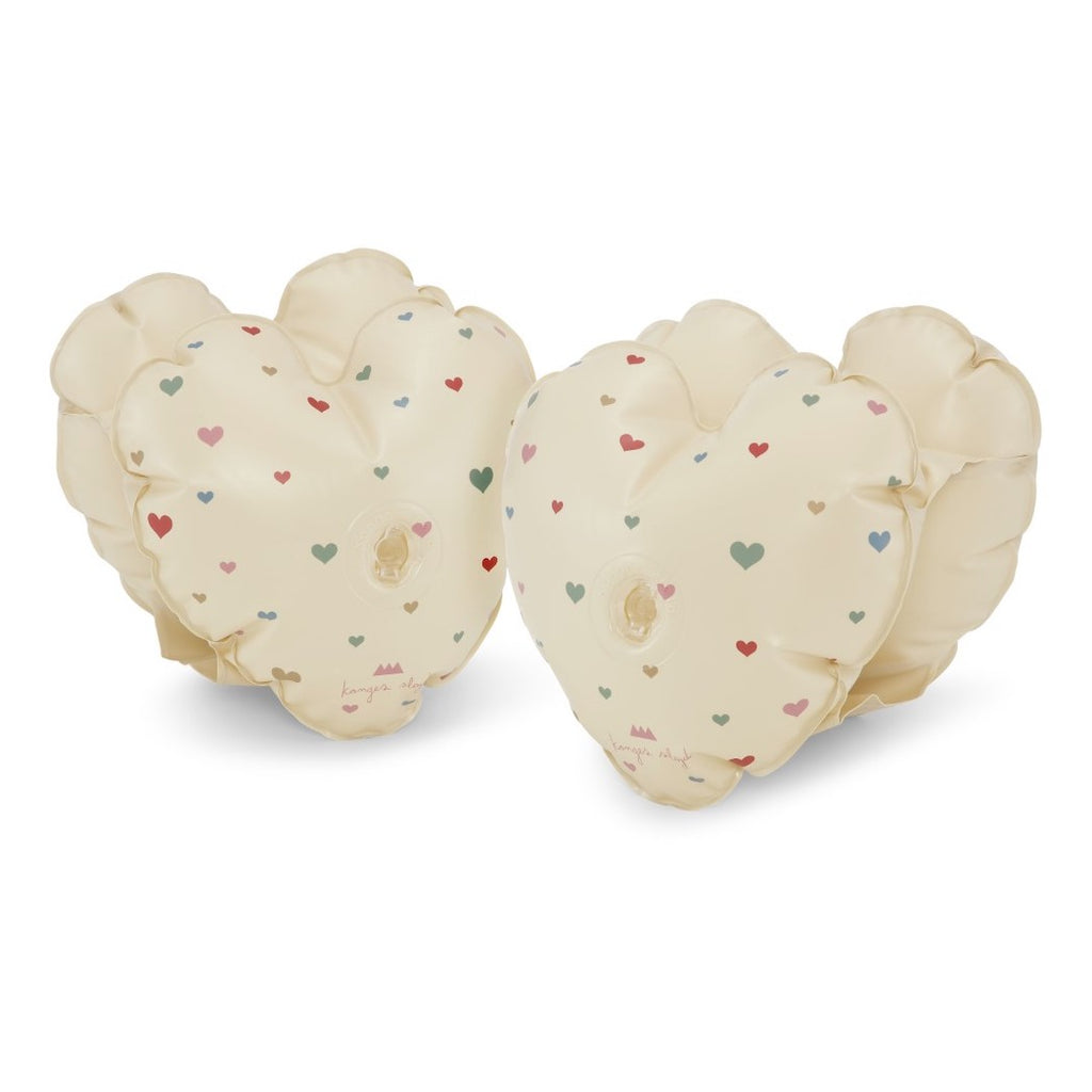 Konges Slojd Kinder Schwimmflügel Heart Multi Hearts bei Yay Kids