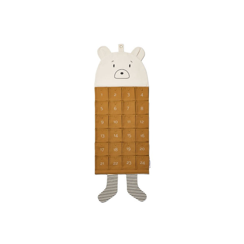 Liewood Adventskalender Klaus golden caramel multi mix bei Yay Kids