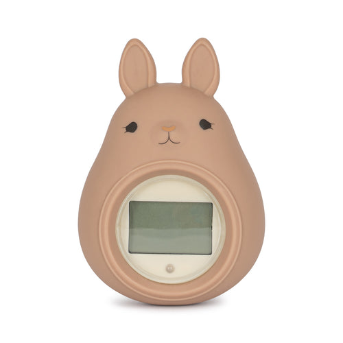 Konges Slojd Silikon Badethermometer Bunny Blush bei Yay Kids